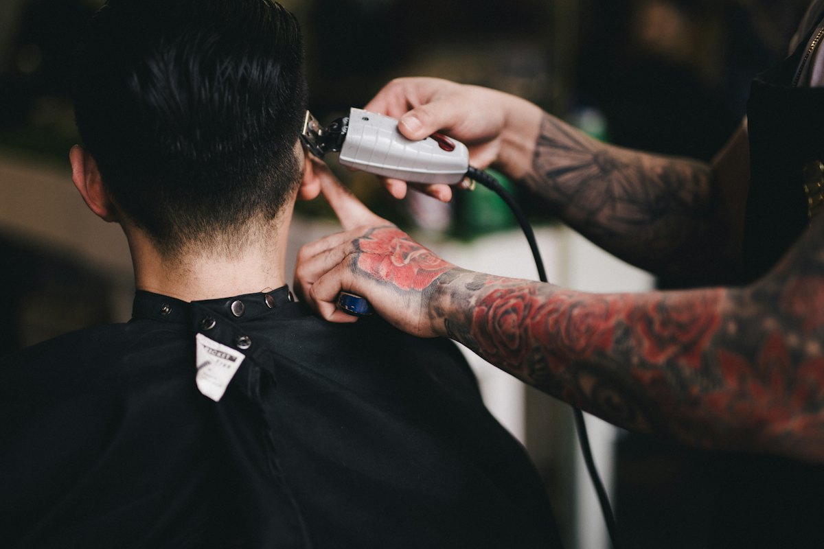 Clipper fade in progress